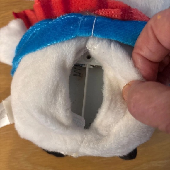 GIMMY TRIM A HOME WINTER WOBBLER SNOWMAN SINGS DECK THE HALLS TESTED RARE - Picture 9 of 14